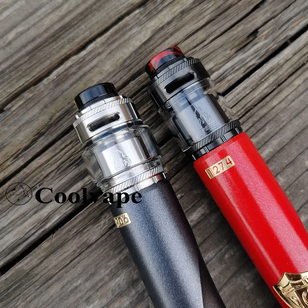 أصيلة البخاخة الحريق هيئة الطرق والمواصلات ThunderHead الإبداعات و مايك Vapes الحريق هيئة الطرق والمواصلات إعادة البناء خزان رذاذ بخاخ 2 مللي/5.5 مللي 26 مللي متر Atomi