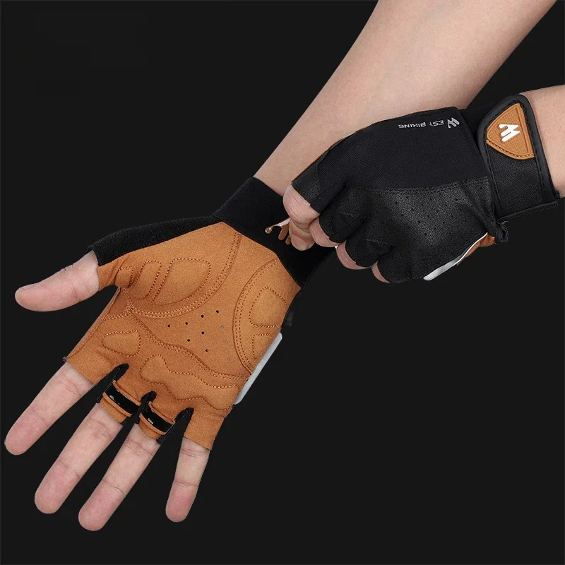AliExpress West Biking WEST BIKING Sports Cycling Gloves Half Finger Men Women MTB Bike Gloves Running Fitness Gym Riding Motorcycle Bicycle Gloves