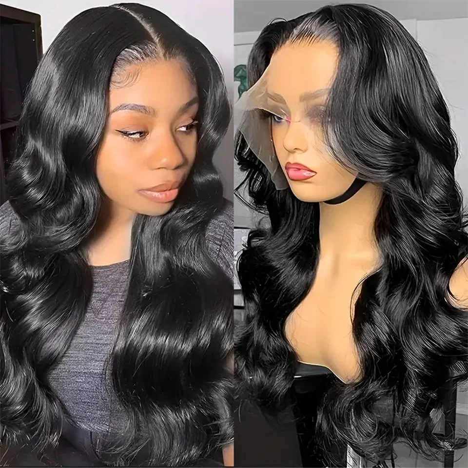 

Body Wave Lace Frontal Wig Pre-plucked 13x6x1 Lace Wigs Transparent T Lace Front Human Hair Wigs For Women Brazilian Remy Hair