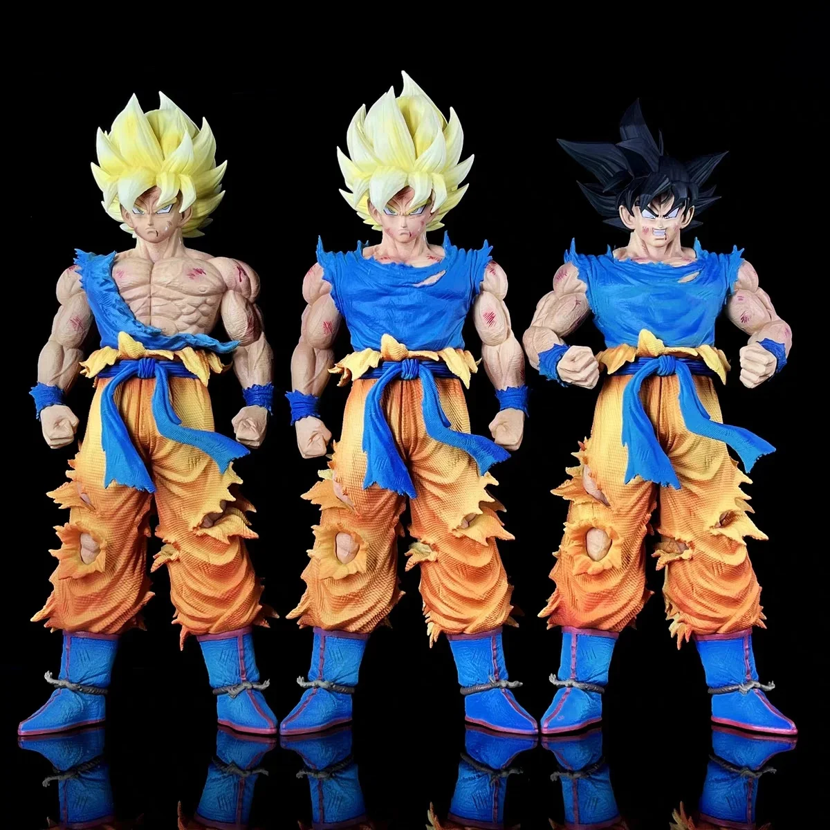 28cm/11.02inch Dragon Ball Z Son Goku Figurka Super Saiyan Goku Figurka akcji Pvc Statuetka Kolekcja Model Zabawki Prezent — 2