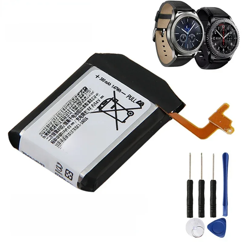 Zamienna bateria do SAMSUNG Gear S3 Frontier / Classic SM-R770 SM-R760 SM-R765 EB-BR760ABE SM-R765S akumulator 380mAh — zdjęcie produktu 7