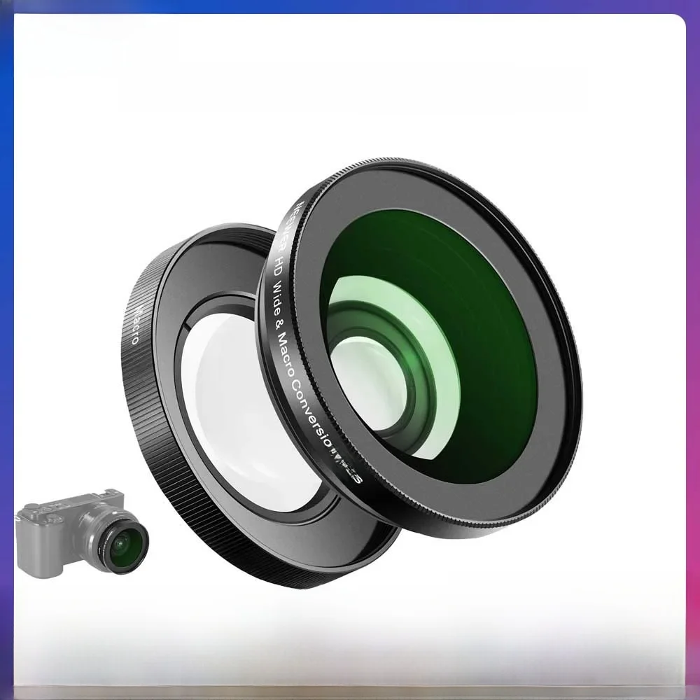 Szerokokątny obiektyw NEEWER 40,5 mm HD do Sony ZV-1F ZV-E10 A5000 A6000, 2 w 1 szerokokątny obiektyw 18 mm i dodatkowy adapter obiektywu makro 10x — zdjęcie produktu 7