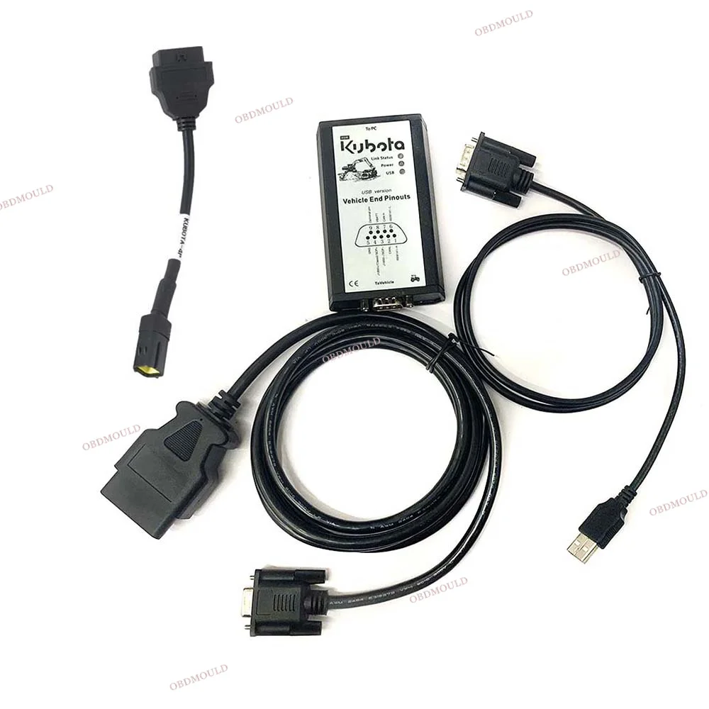 FOR PYTHON KUBOTA DIAGMASTER WITH 4 PIN CABLE FOR PYTHON INTERFACE KUBOTA TAKEUCHI DIAGNOSTIC TOOL