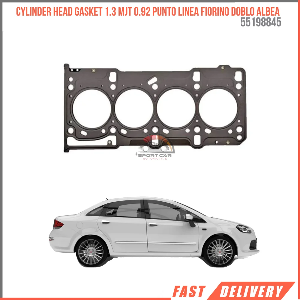 

FOR CYLINDER HEAD GASKET 1.3 MJT 0.92 PUNTO LINEA FIORINO DOBLO ALBEA 55198845 REASONABLE PRICE DURABLE SATISFACTION