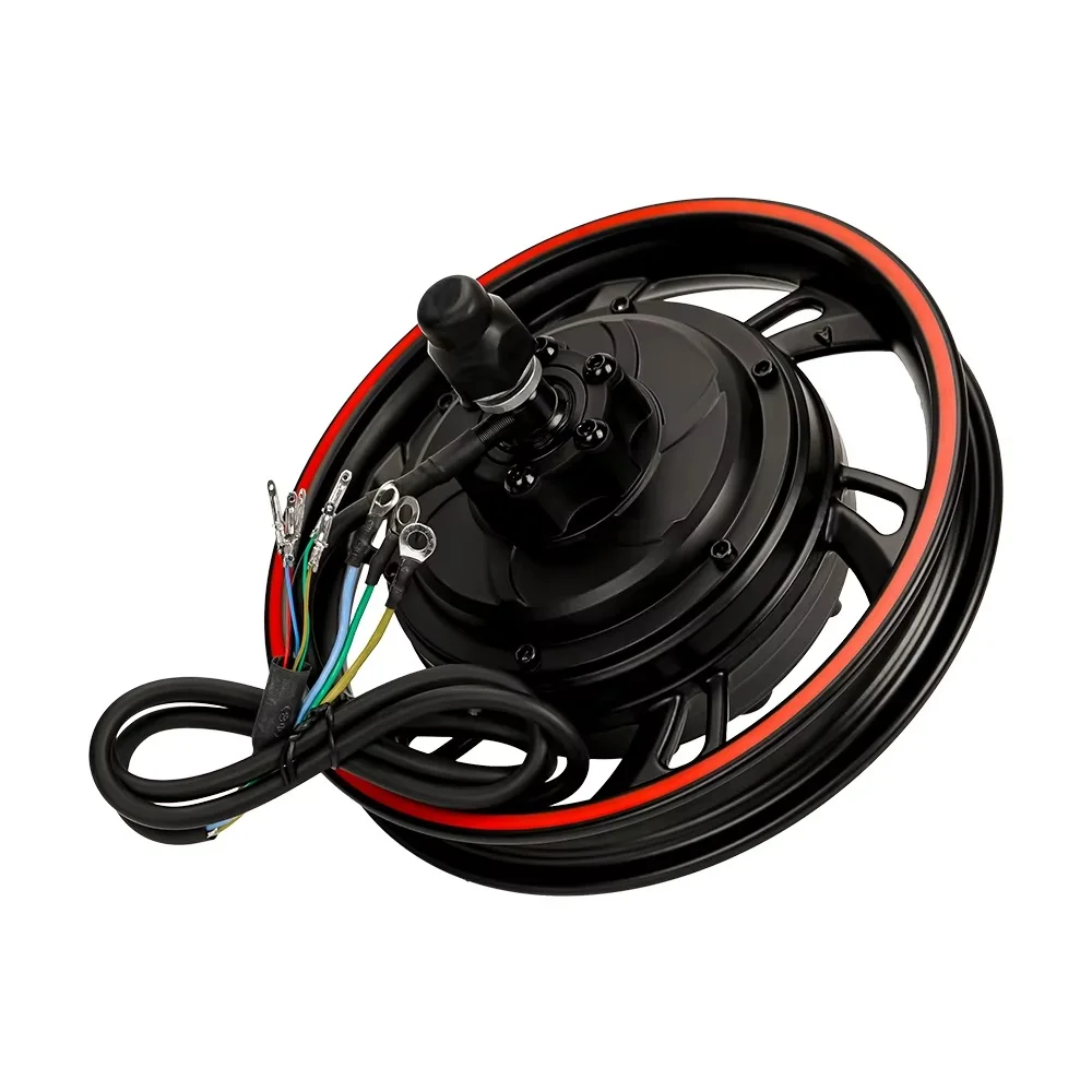 

12 Inch Electric Bicycle Hub Motor 36V 48V 60V 72V 1000W 1500W BLDC Hub Wheel Motor Open Size 135mm