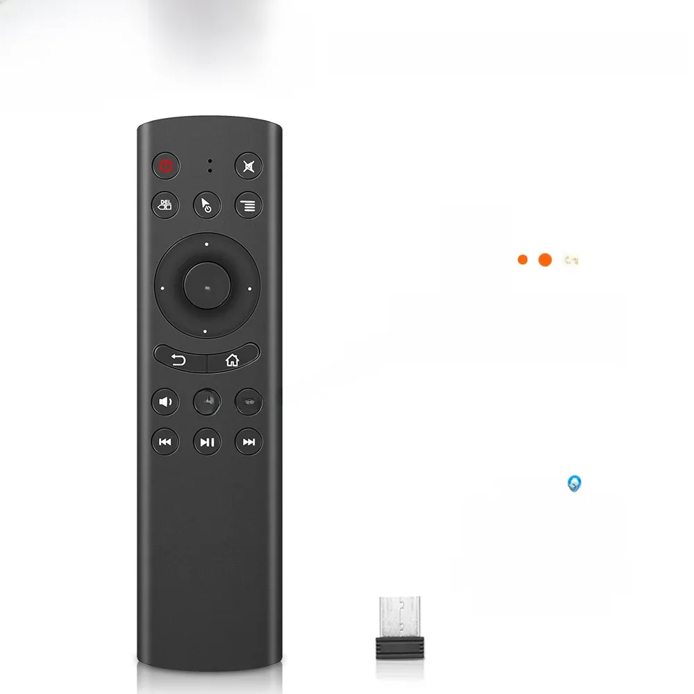 G20S Pro G20BTS Plus Air Mouse G20S z pilotem 2.4G bezprzewodowy Mini klawiatura mikrofonem do TV Box z androidem H96 MAX X96mini PC — zdjęcie 2