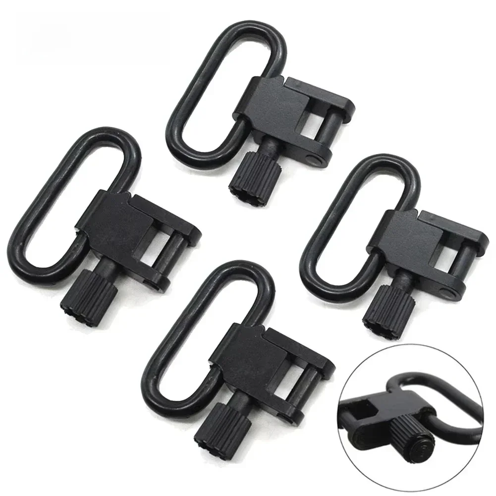 Kit de boucles de sangle pivotante QD de 1 pouce, 2 pièces, adaptateur de montage pivotant pour fusil tactique, anneau de montage détachable