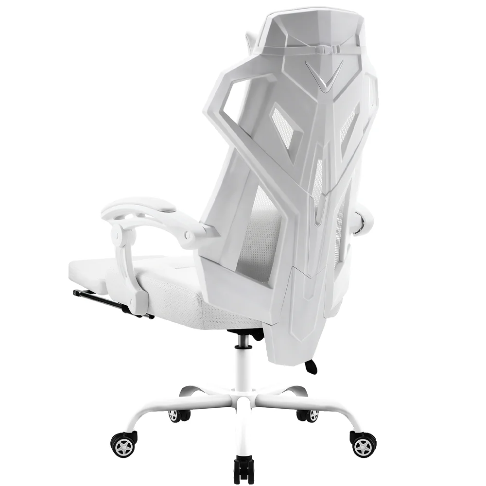 GTPLAYER Ergonomischer Bürostuhl Schreibtischstuhl Gamingstuhl Drehstuhl Verstellbarer Lordosenstütze Kopfstütze Rückenschonend