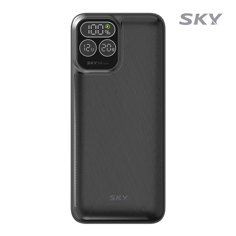 스카이 필 PD20 보조배터리 LCD 디스플레이