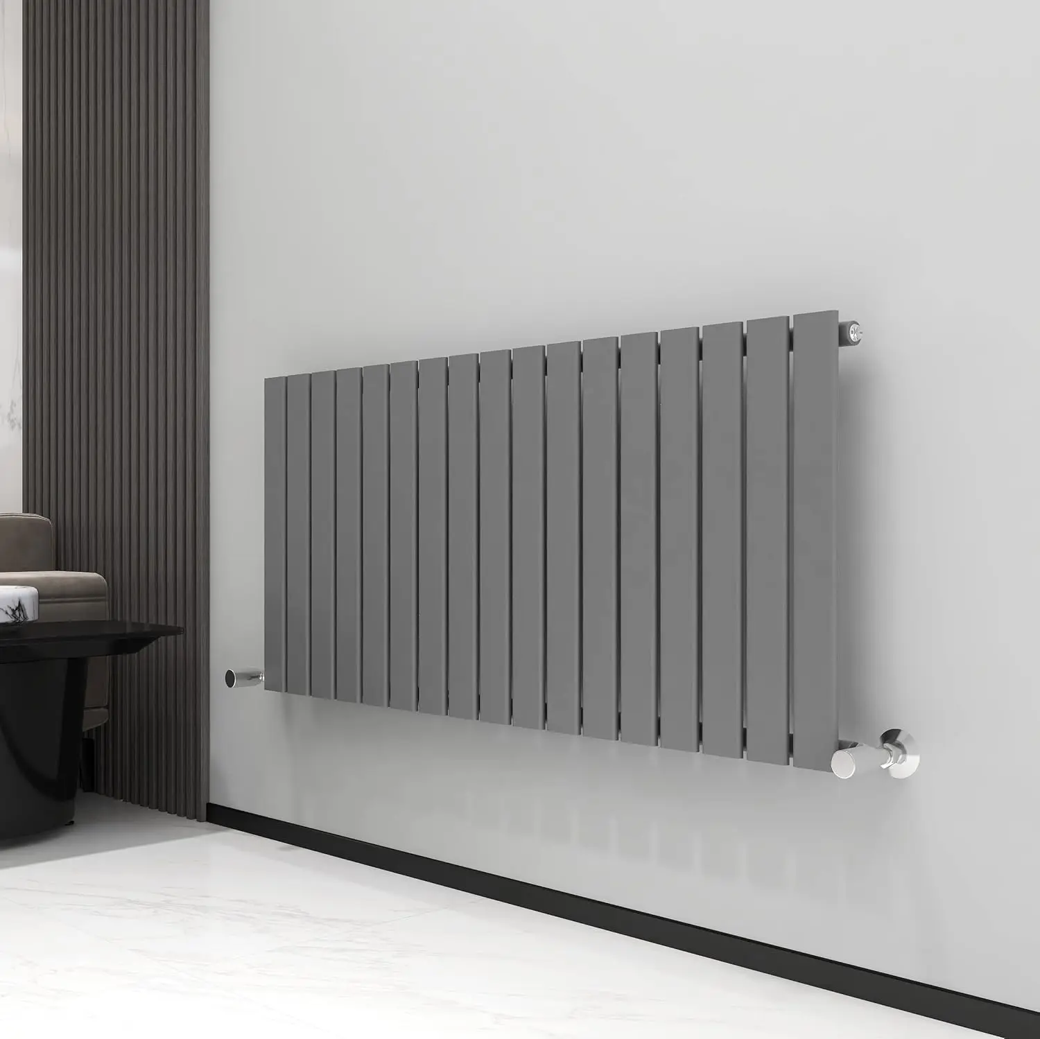 mcc direct Radiator Horizontal Vertical Designer Flat Panel Central Heating Radiator 600x1156mm Single