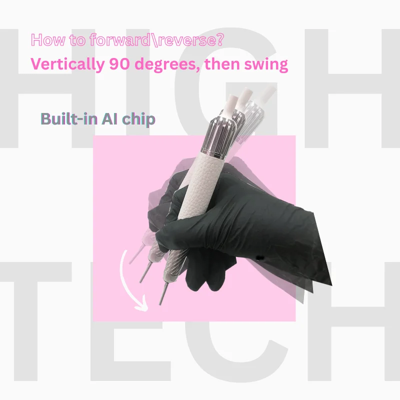 DAICHONG 4. Künstler-Nagelbohrer, elektrische Feile, leicht, wiederaufladbar, leistungsstarke Maschine für Maniküre, Pediküre, Salon, Nagelversorgung