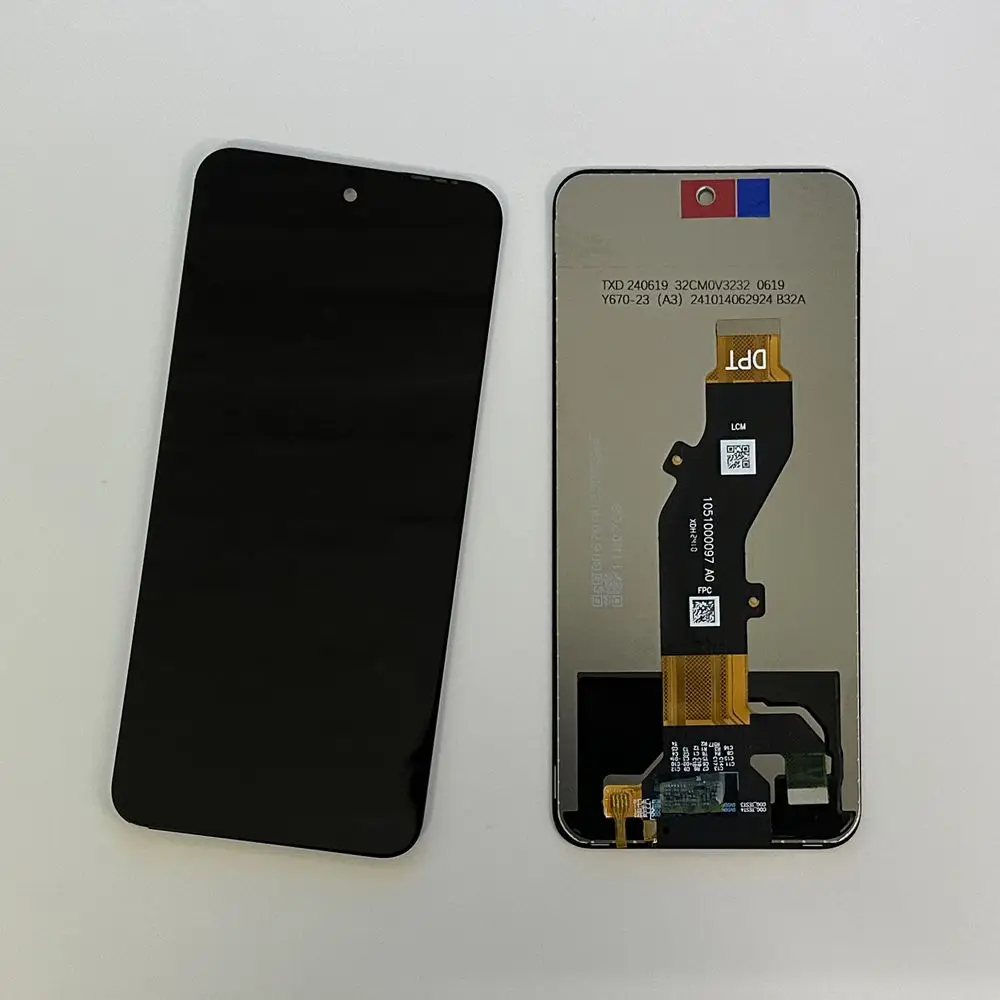 6,7 "oryginalny wyświetlacz dla Infinix Hot 50 5G X6720 LCD Hot 50i X6531 wyświetlacz LCD ekran dotykowy Digitizer zgromadzenie Hot50