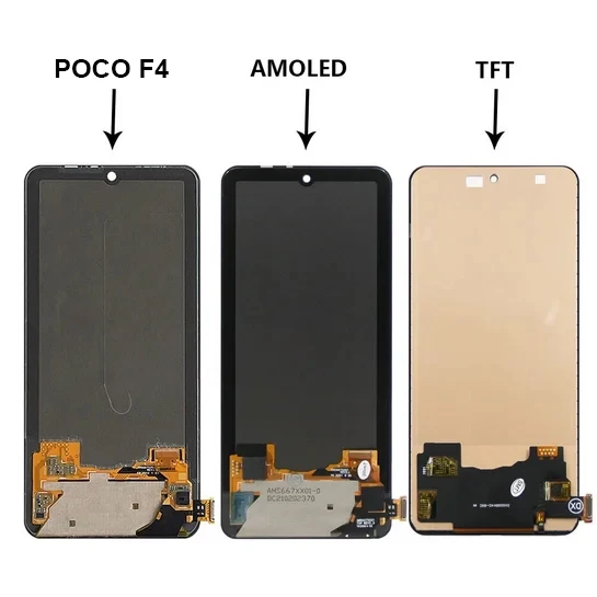 6.67\'\' AMOLED For Xiaomi Poco F4 Screen LCD Display Screen Digitizer Assembly for POCO F4 22021211RG, 22021211RI Touch Screen