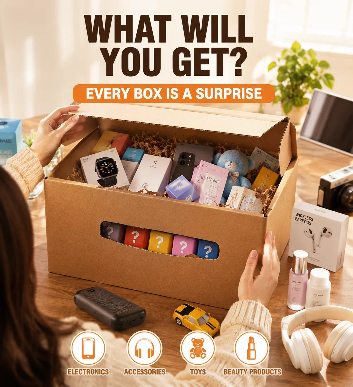 Electronics Mystery Box, Surpr - đánh giá và giá Electronics Gadgets To Gift