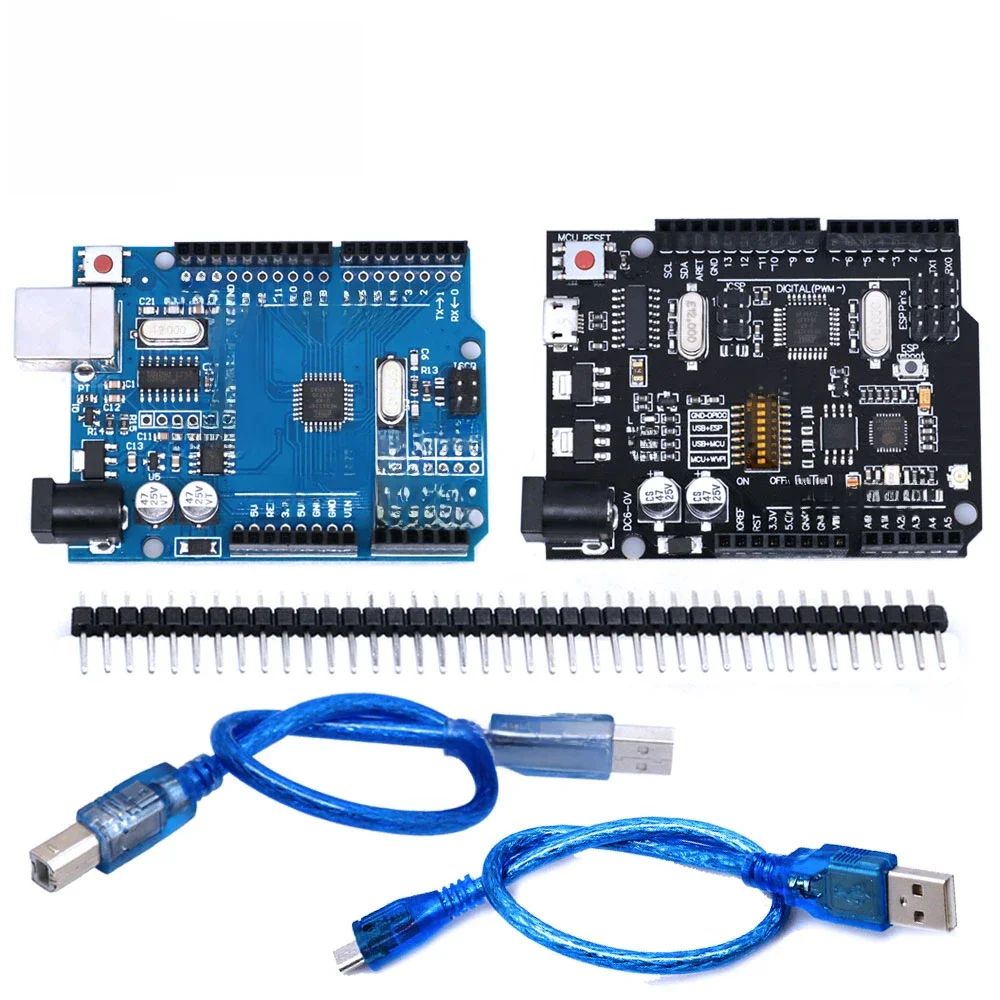 UNO R3 CH340 oficjalne pudełko WiFi oryginalne ATMEGA328P Chip Shell CH340G dla Arduino Development Board WeMos ESP8266 — zdjęcie 2