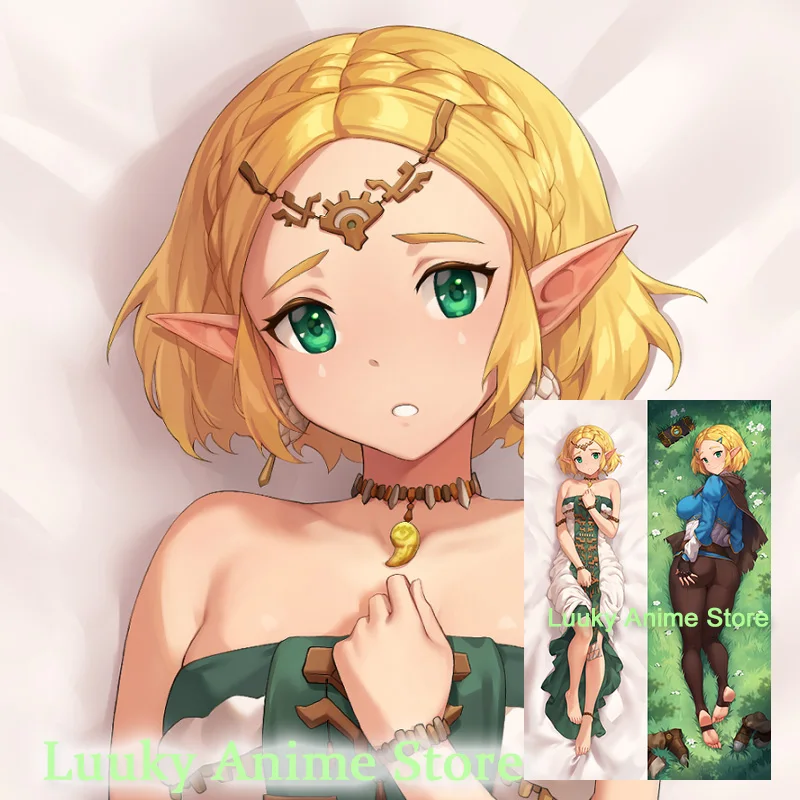 

Двусторонняя наволочка для подушки Dakimakura Anime Zelda