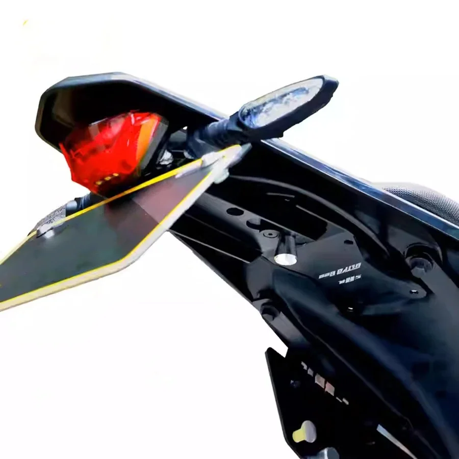 AliExpress For Ultra bee bike Modified License Plate Bracket Modified Tail Light Holder Kit Quick Release Design UB License Plate Bracket
