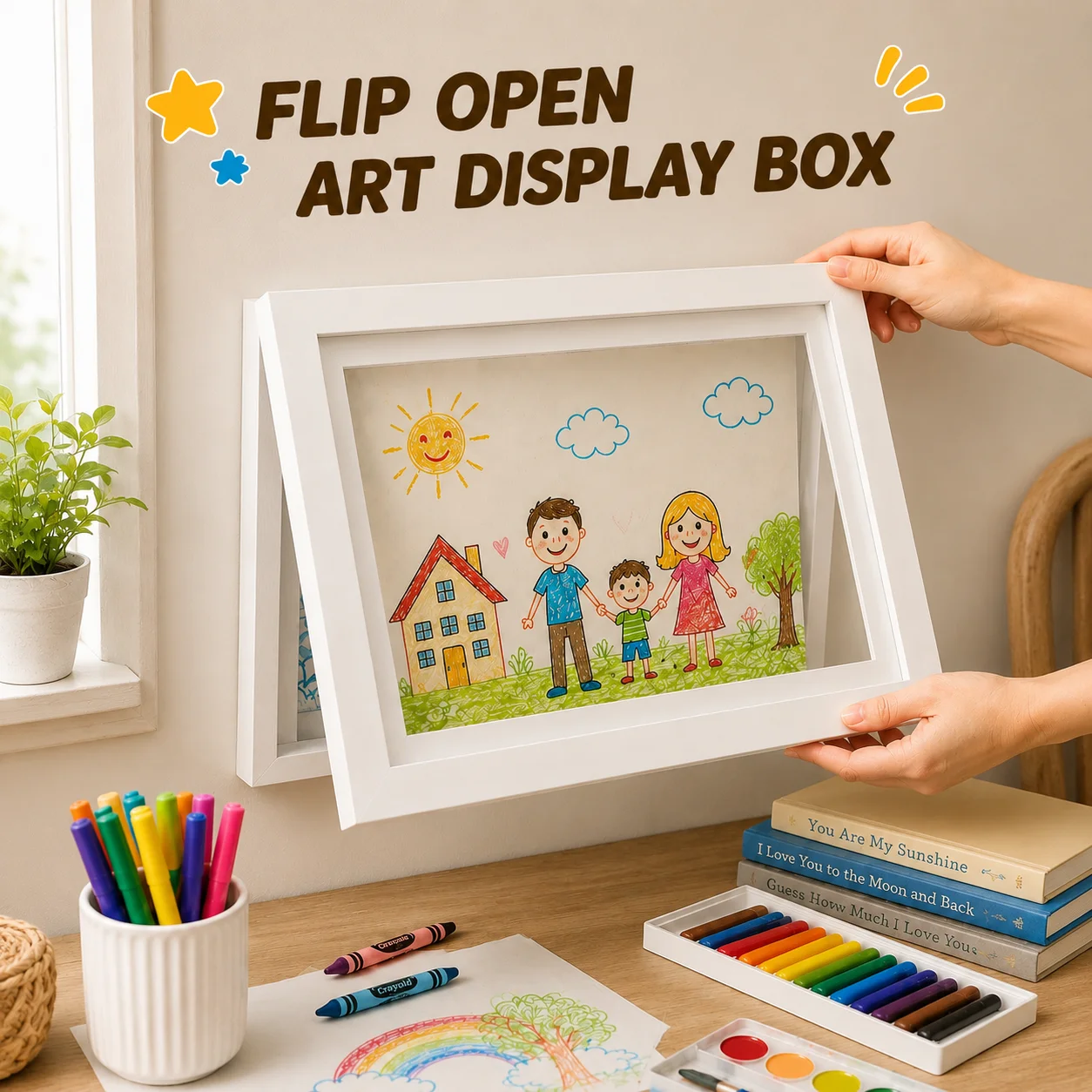 A4 Kids Artwork Display Frame 7