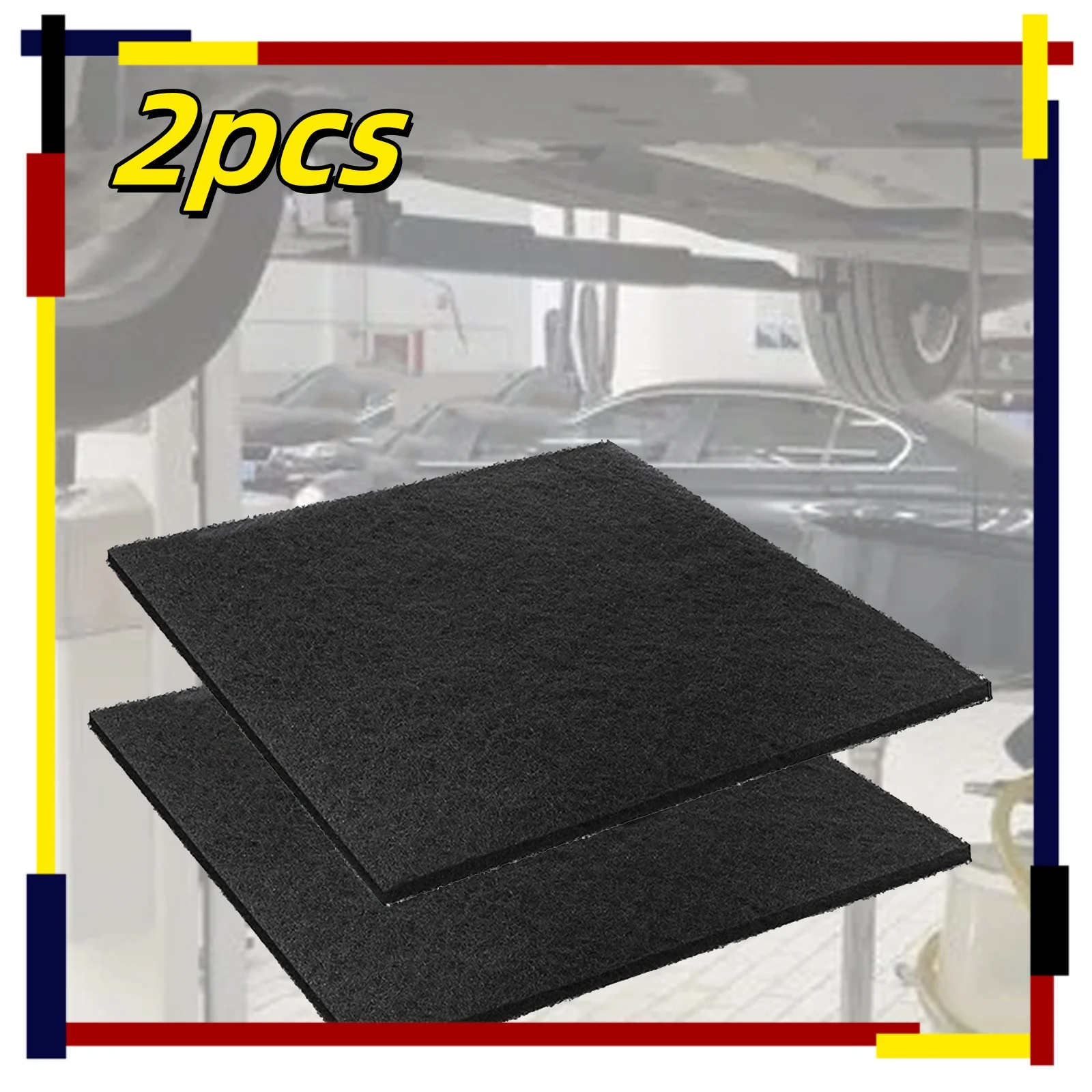 

2 шт., брызговик для слива масла, автомобильный коврик для замены масла, коврик для сливного поддона коробки передач, квадратный 60 см, брызговик для слива масла, автомобильный ремонт