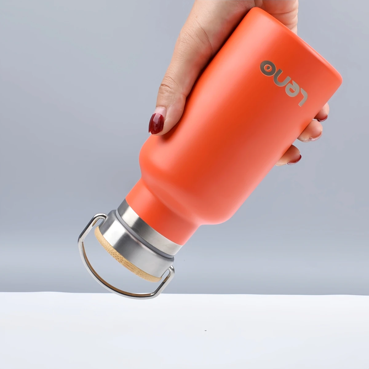 12oz/350ml garrafa de água esportiva de aço inoxidável parede dupla garrafa isolada a vácuo copo de água de metal garrafa térmica portátil
