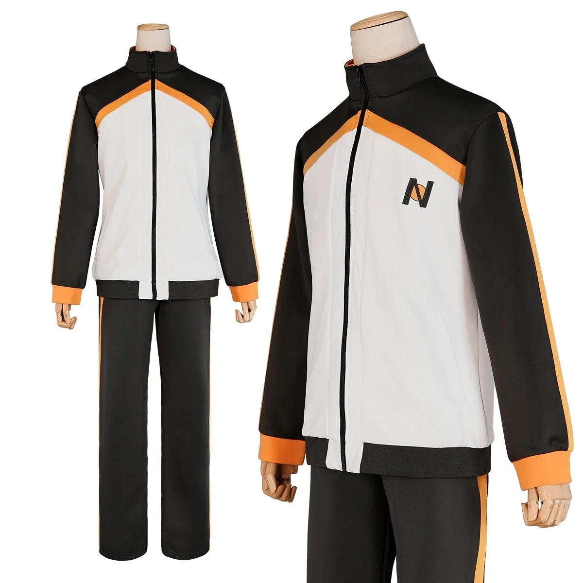 HOLOUN Zero Anime Natsuki Subaru Strój Cosplay Haftowany Dres Elastyczne Spodnie Halloween Boże Narodzenie Konwent XS-3XL — 2