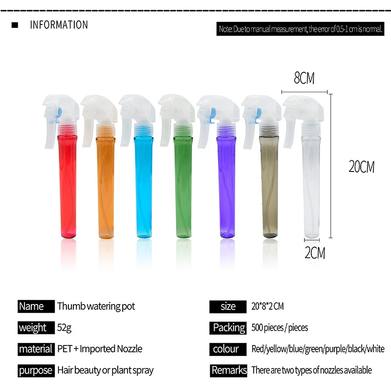 30 مللي مسقاة التغشية يمكن صغيرة إعادة الملء البلاستيك رذاذ عطر الزناد غرامة شفافة رذاذ زجاجة صالون تصفيف الشعر أداة #4