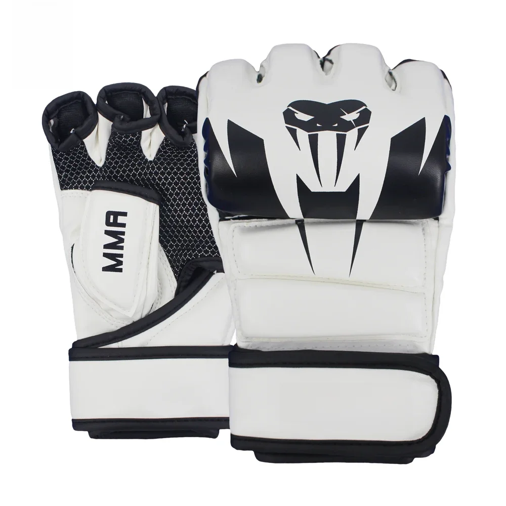 SOTF biały MMA Venomous snake Multicolor Rękawice bokserskie MMA Tiger Muay Thai muay thai rękawice bokserskie Sanda pads box — zdjęcie 2