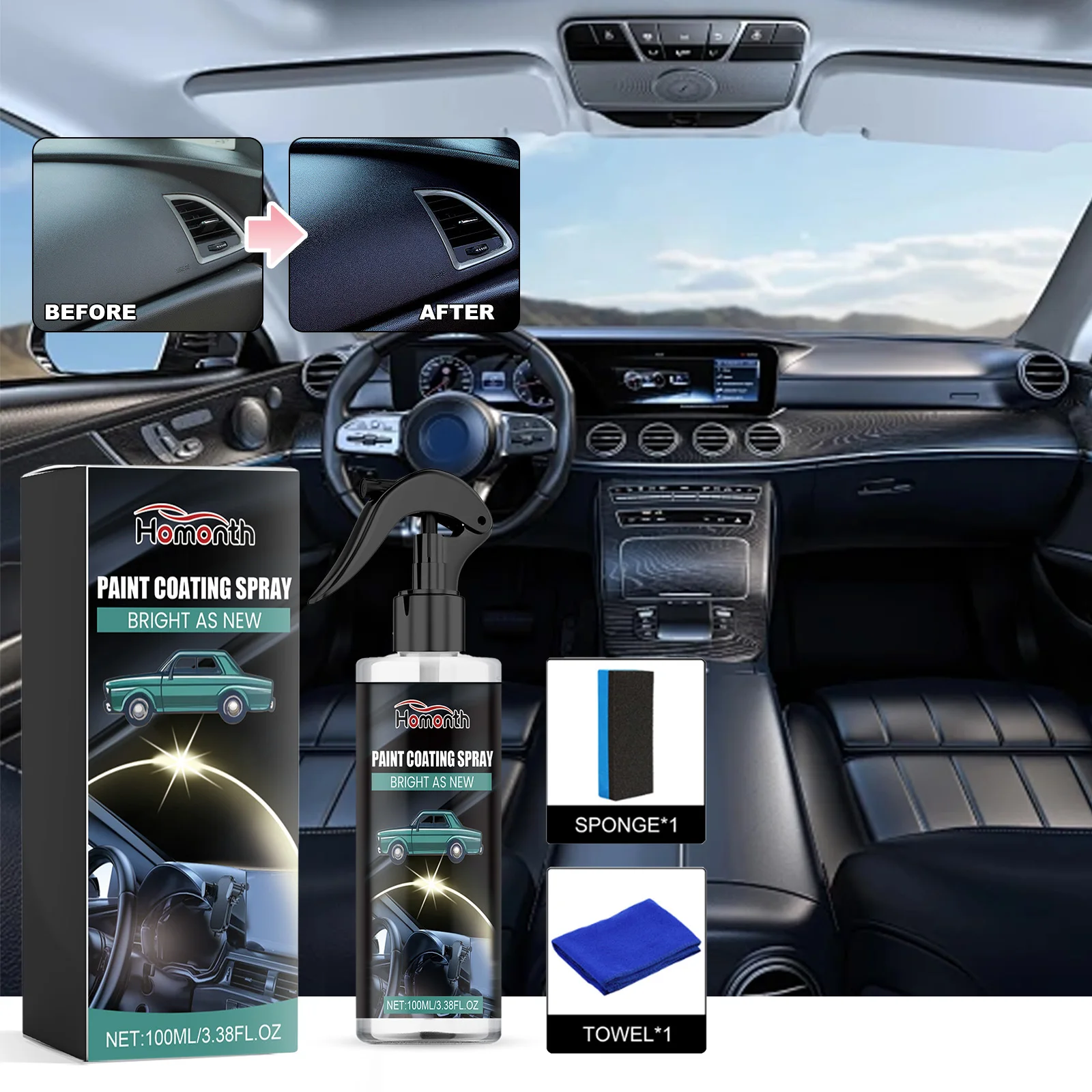 100Ml Auto Interior…