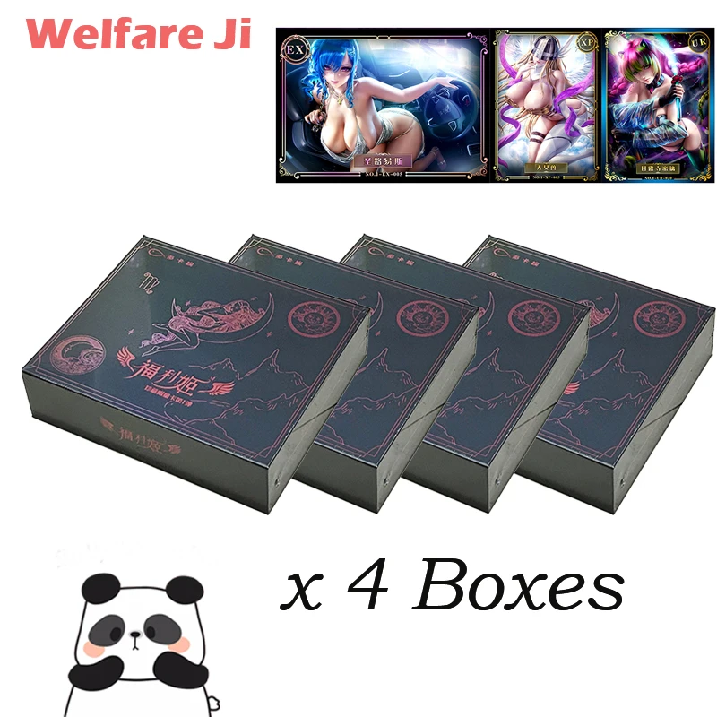 Welfare JI Bargain Price Goddess Card Hobby Game Waifu Collection Card Box Doujin Booster Box Spicy Art Card Toy Gifts