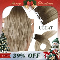 [Último 12 meses] Cinta Ugeat en extensiones de cabello Cabello humano virgen Cinta de grado 10A en extensiones Cabello humano