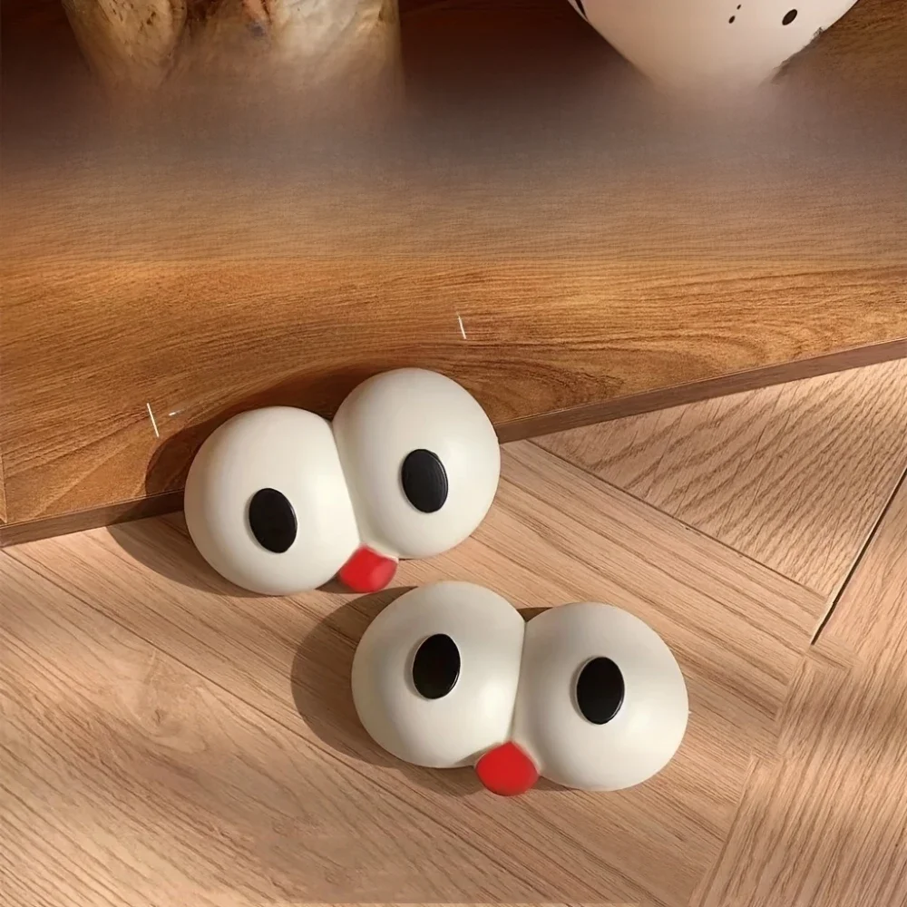 Breloques amusantes à gros yeux pour Crocs et baskets, 2/4 pièces, transformez votre Style avec une décoration de chaussures à faire soi-même, accessoires en Pvc durables