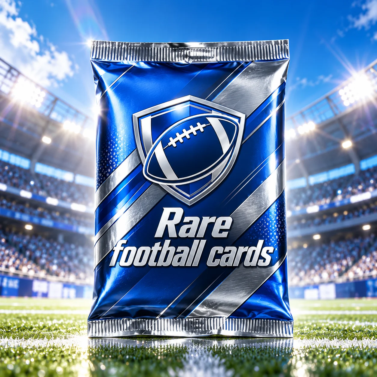 NFL Sealed Football Trading Card Pack 1 Unopened Sports Card Pack Football Collector Cards Player Cards Sports Memorabilia Card Collection Game Day Pack Birthday Holiday Gift for Football Fans