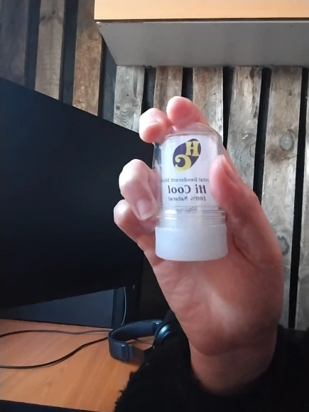 60g Natural Alum Crystal Deodorant Stick for Women & Men – Potassium Alum Stone for Odor Control,Non-Sticky Mineral Rock Design photo review