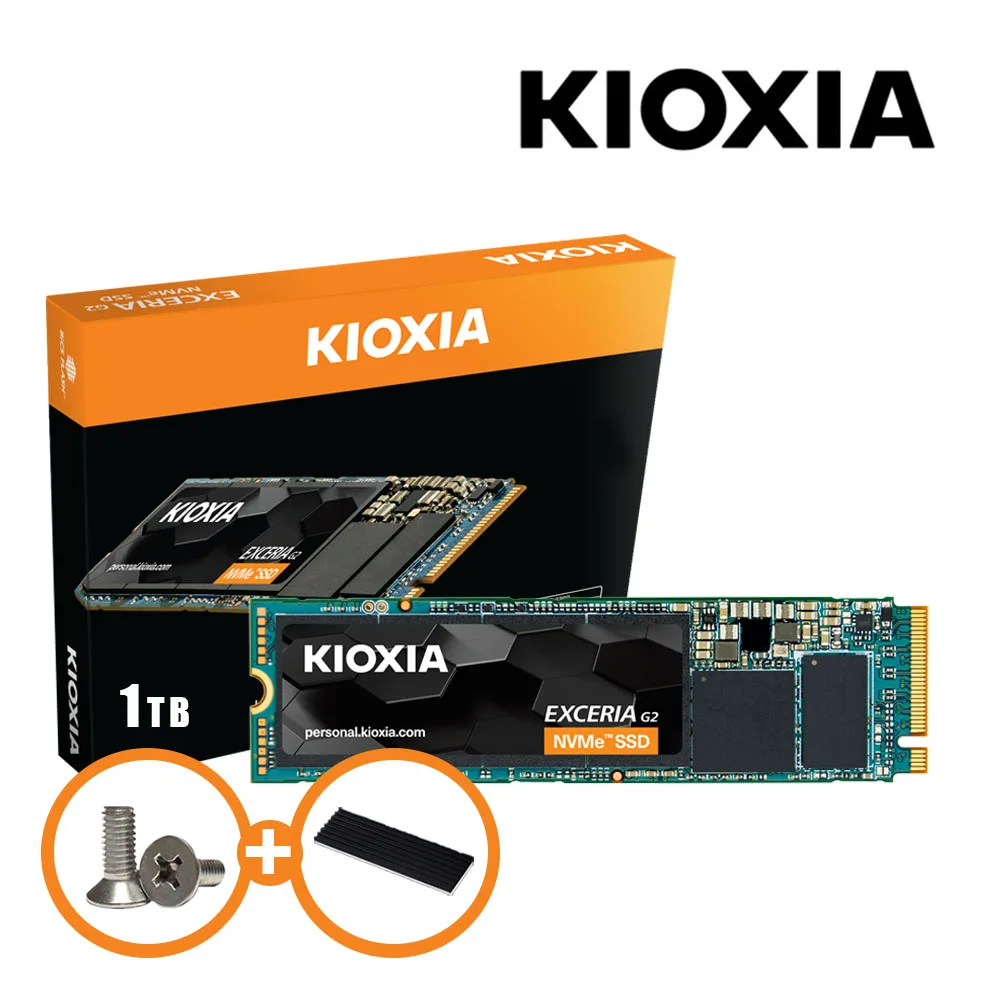 [Kiosia Korea Version] KIOXIA EXCERIA G2 NVMe 500GB 1TB 2TB Domestic genuine AS 5 years PCIe 3.0 DRAM