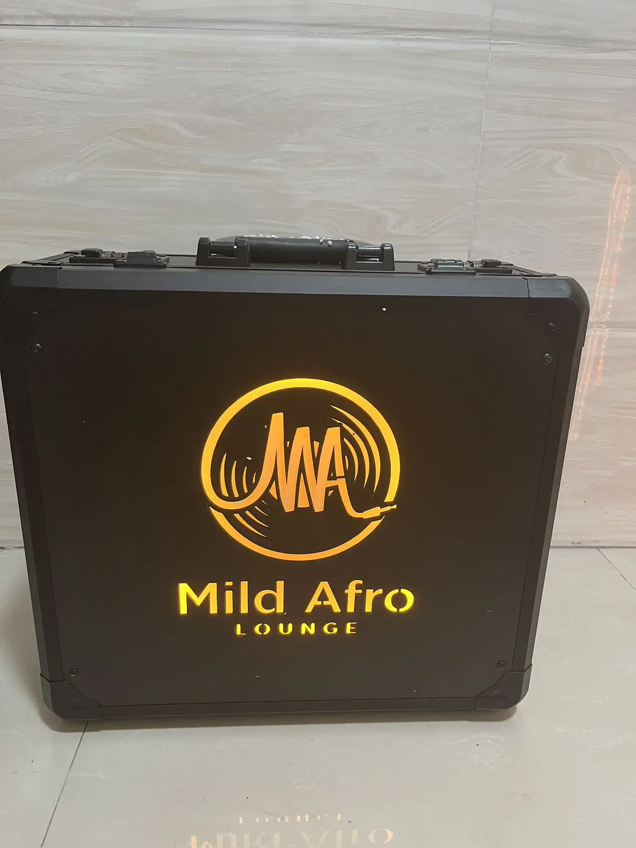 Botella de champán LED con logotipo personalizado