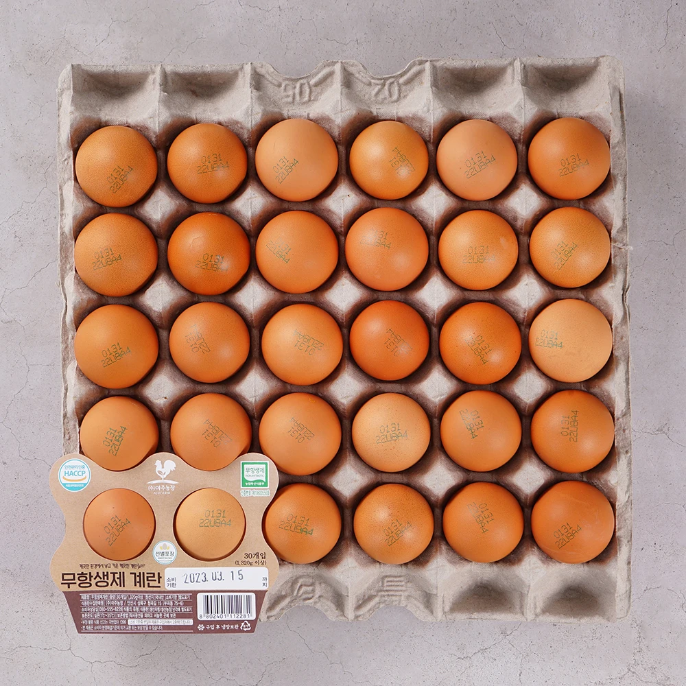 Huevo número 4 elevado sin bacterias, 60 unidades, huevos sin gérmenes/huevo 계신계계란 란 2 판