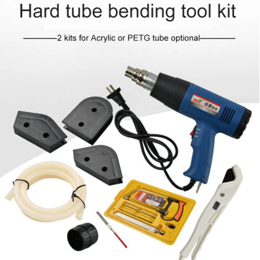 DIY Tube Bending Tool Kit For Acrylic Tube PETG Hard Tubing Filing Cutters Suit