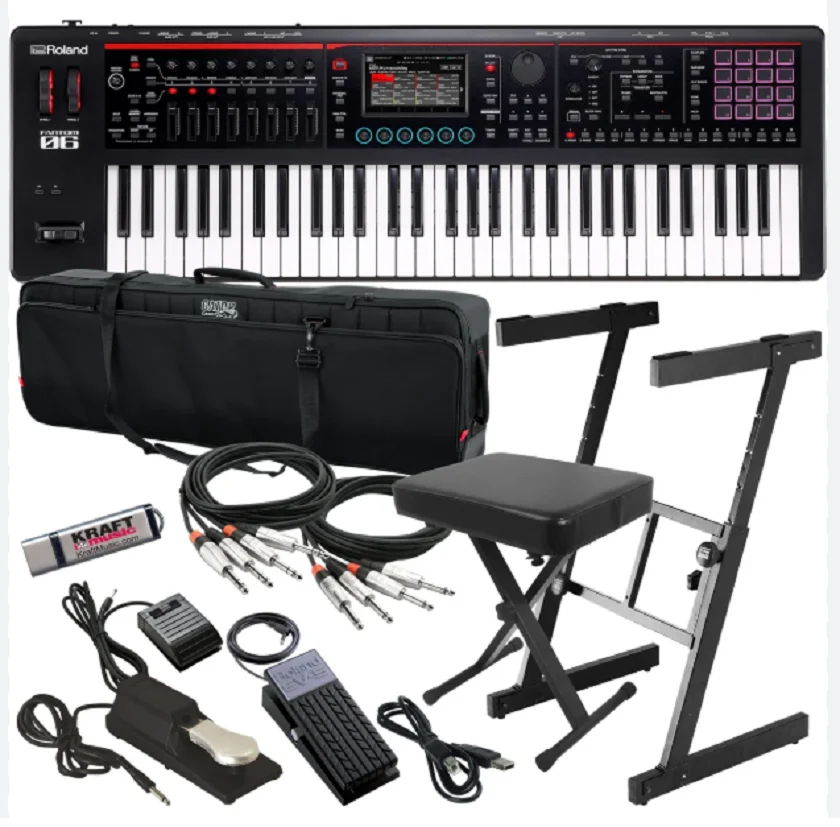 

ОРИГИНАЛЬНЫЙ НОВЫЙ 61-нотный синтезатор клавиатуры FANTOM-6