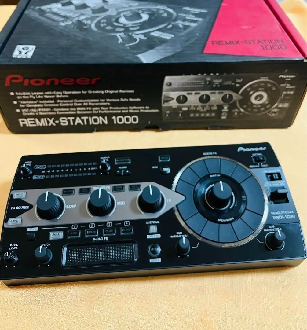 

КАЧЕСТВЕННЫЕ КЛАПАНЫ Pioneer RMX-1000 DJ Remix Station Effector Черный