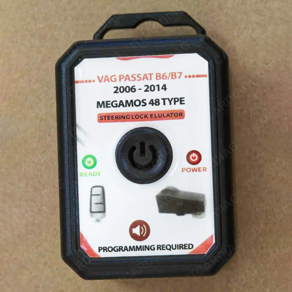 EIS ESL ELV Steering Lock Emulator For Volkswagen For VW B6 B7 For VAG Passat 2006-2014 MEGAMOS 48 Type Transponder with Sound