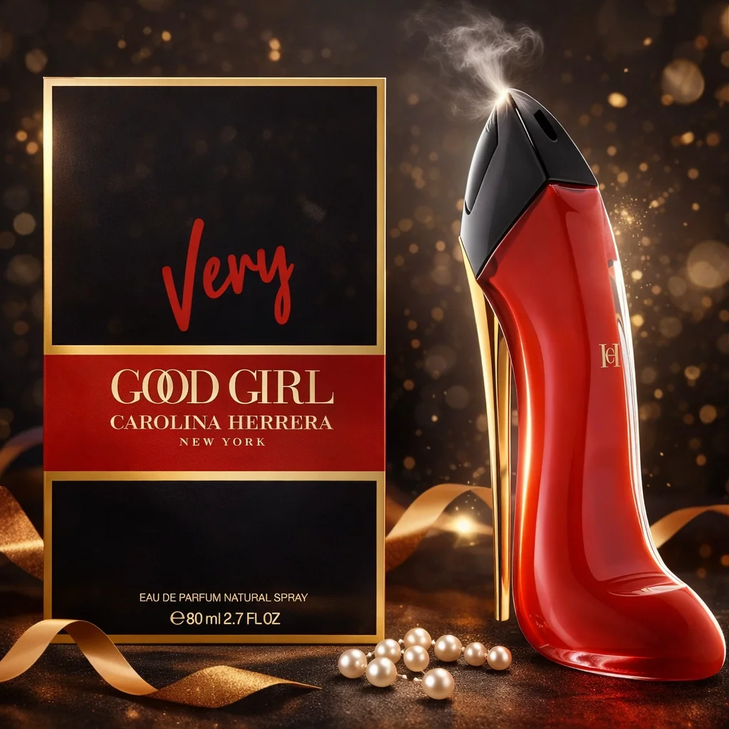 

Парфюмерная вода Carolina Herrera Very Good Girl 80 мл - Премиальный фруктово-цветочный аромат, культовый дизайн в виде красного туфельки на высоком каблуке