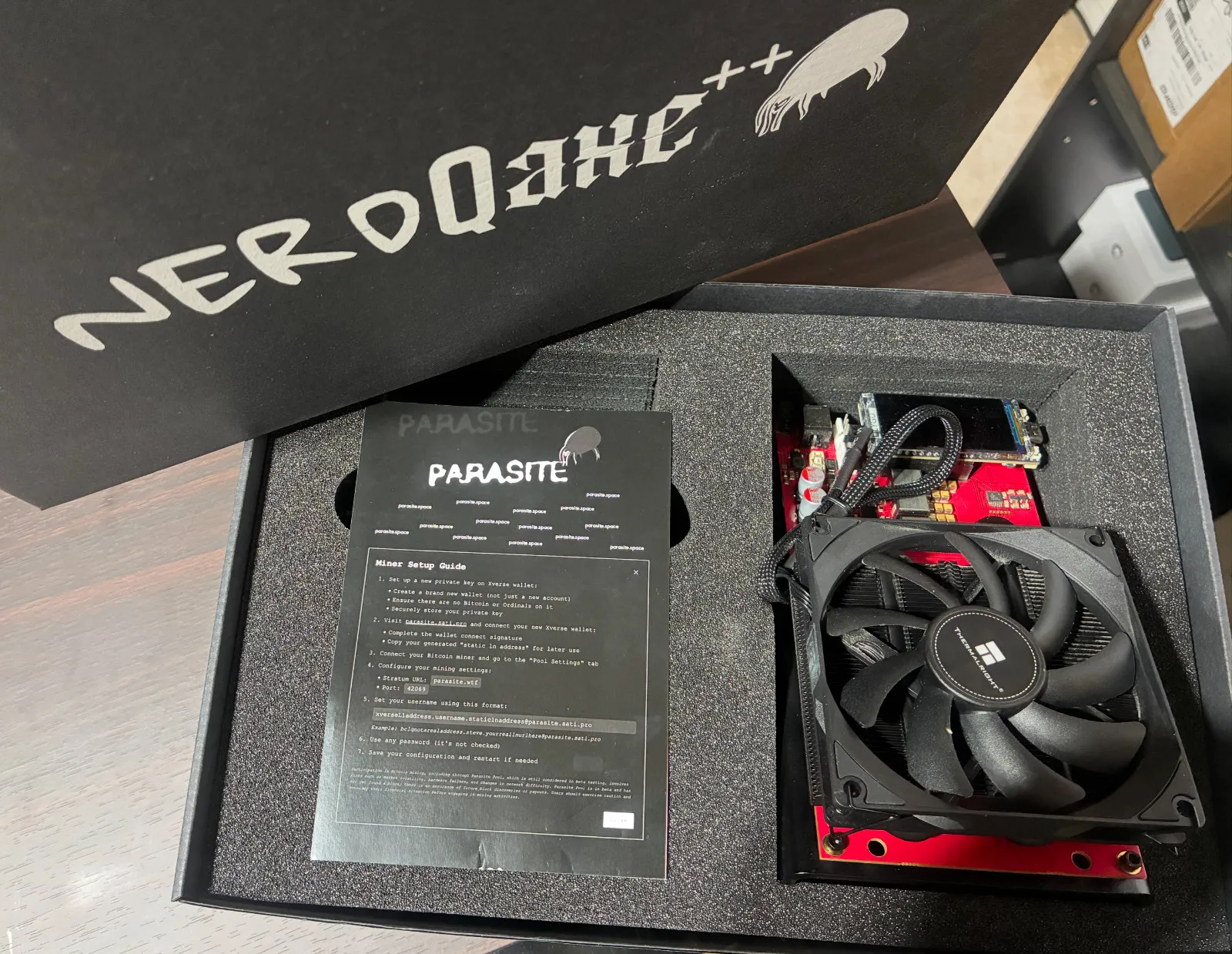

AS BUY 2 GET 1 FREE NerdQaxe++ BITCOIN MINER