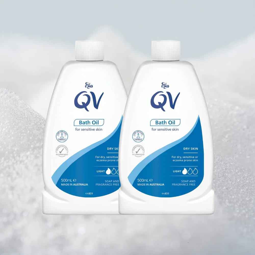 QV Bath Oil for Dry Sensitive Skin 1000ml Pack