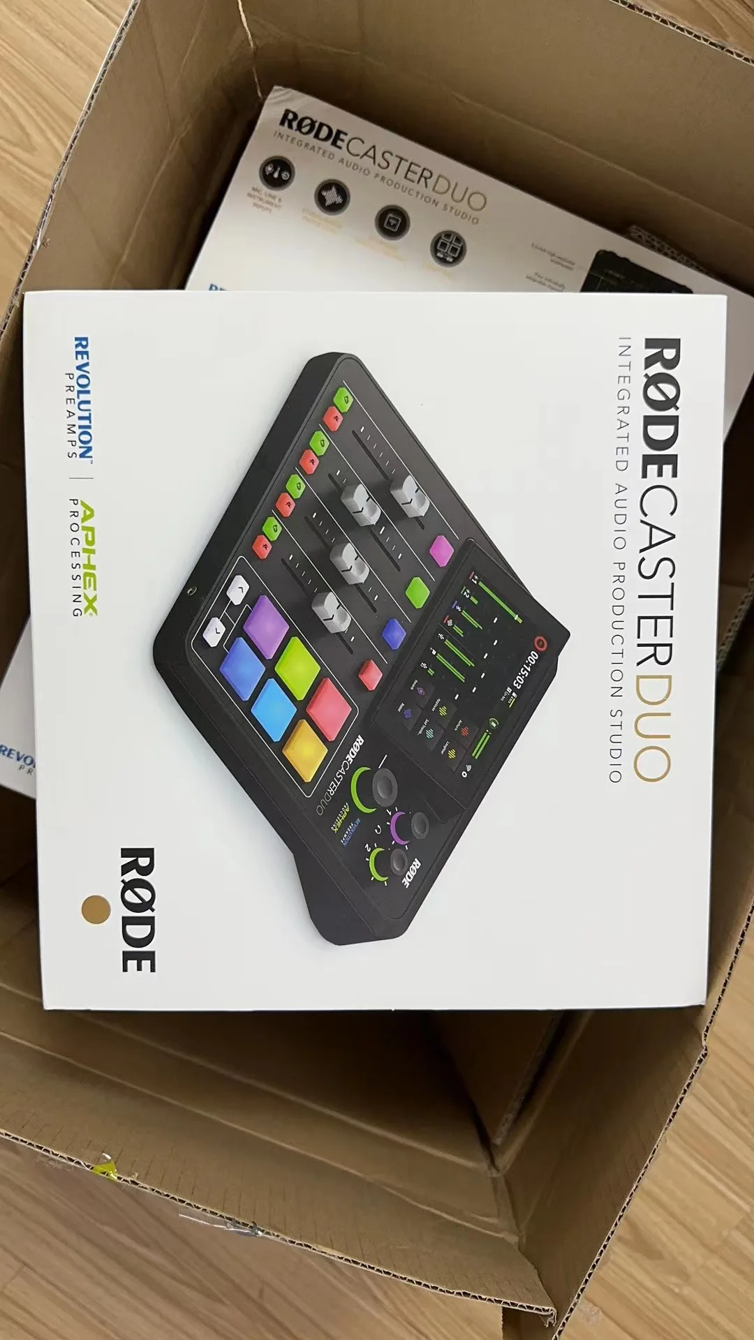 IN STOCK RODECaster Duo Integrated Audio Production Studio Rode