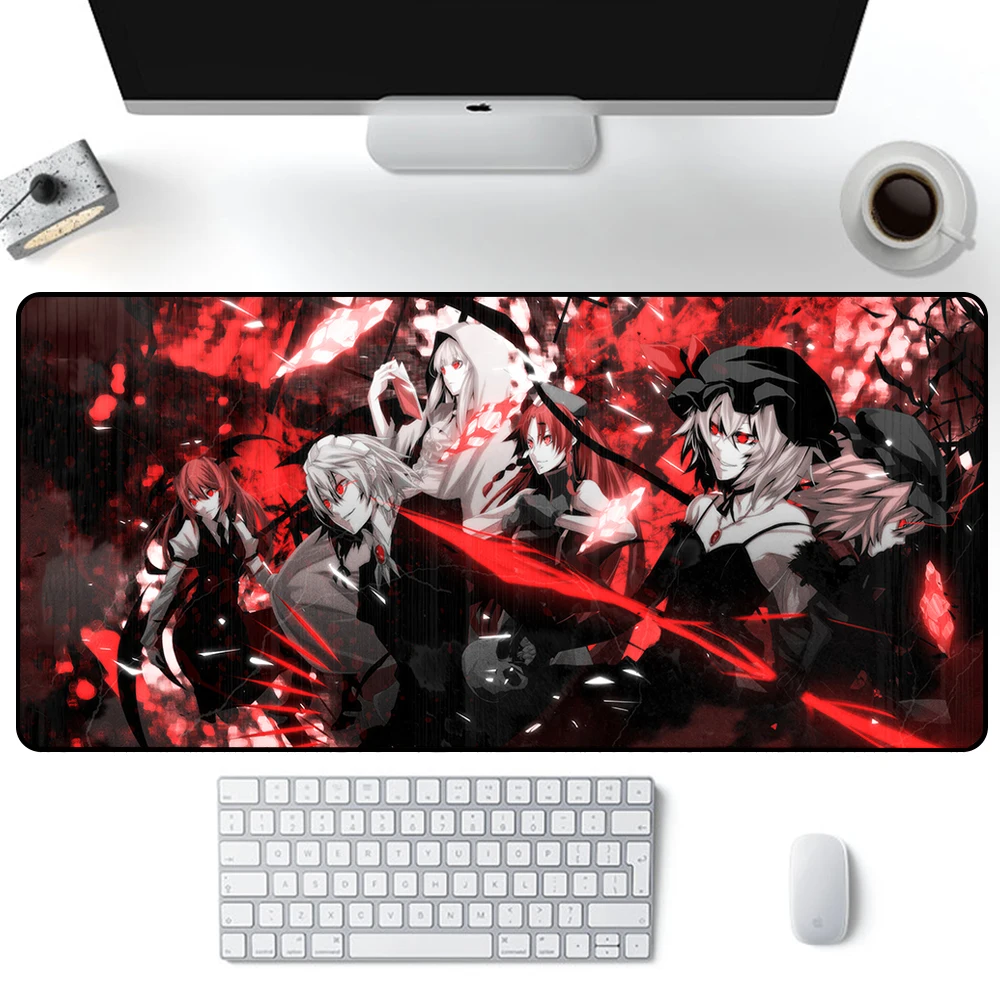 

Большой коврик для мыши Sakuya Izayoi, игровой коврик для мыши, компьютерный, офисный коврик для мыши XXL, для клавиатуры, для ноутбука