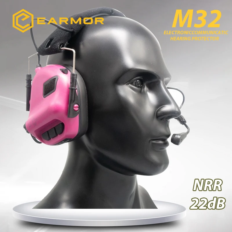 EARMOR M32 MOD4 Tactical Headset Anti-Noise Headset Tactical Aviation Communication Shooting Headset