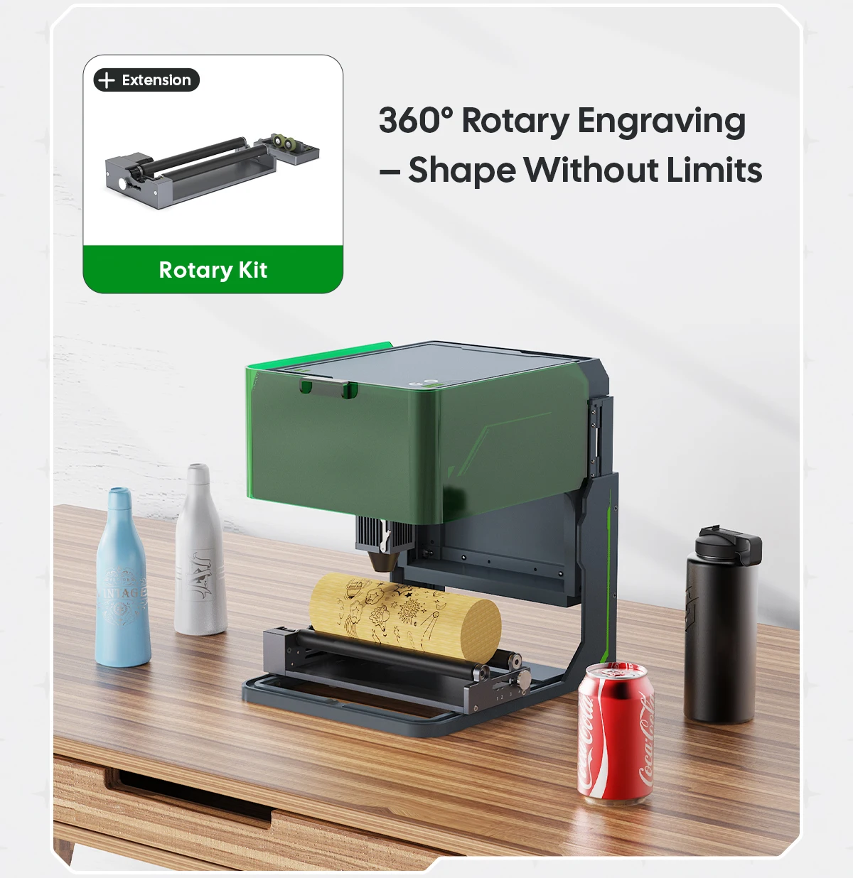 Incisore laser Carverall A1 Diodo 5W/10W e laser a infrarossi da 1W per macchina da taglio per incisione artigianale fai-da-te Doppia macchina laser