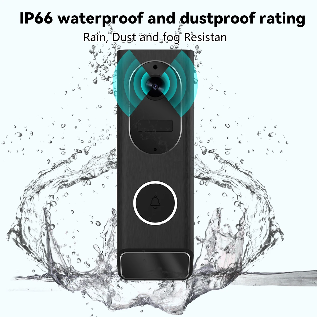 S7 1080P Wireless Video campanello telecamera WiFi Smart Door Bell IP66 Smart Home Security Motion Detect Night Vision Intercom Bell