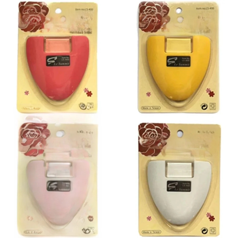 Roue à craie professionnelle fabriquée au TaiWan, marqueur de tissu, Triangle, craie de tailleur, Patchwork de vêtements, bricolage, accessoires de couture, outil