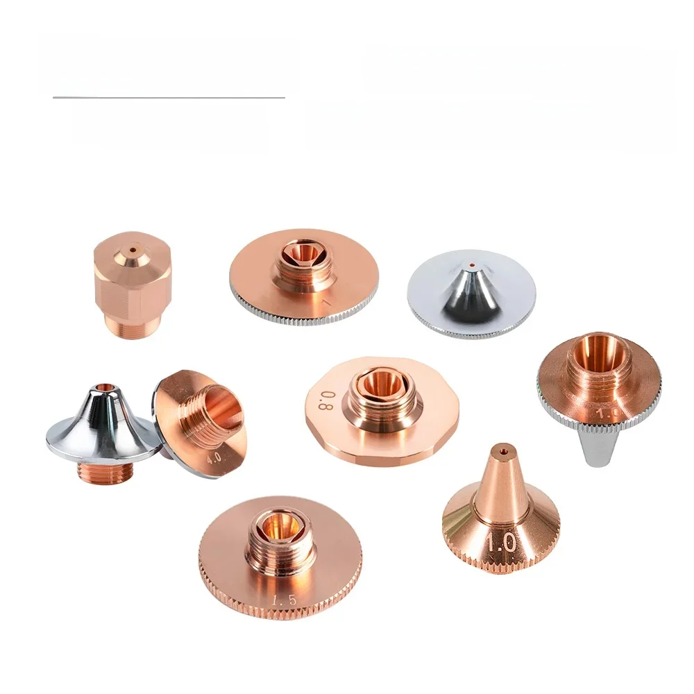 Buse Laser simple Double couches chromées D28 D32 D19 D25 pour tête de coupe Precitec WSX Raytools Bodor Amada, offre spéciale